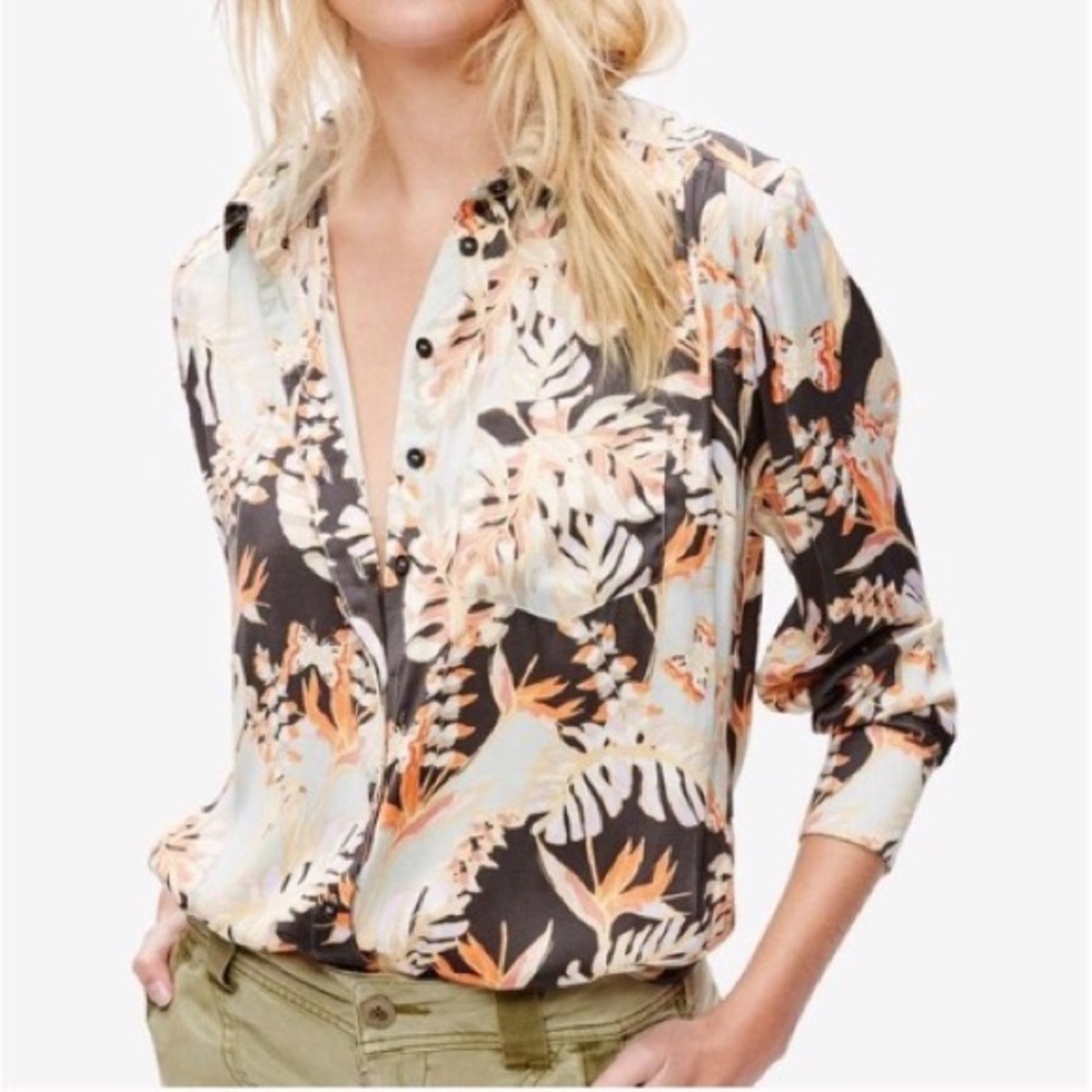 Free People ’Under the Palms’ Buttondown